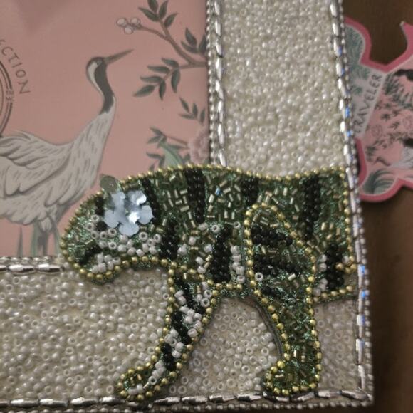 Pier 1 World Traveler Beaded 5x7 Photo Frame – New - Picture 3 of 3